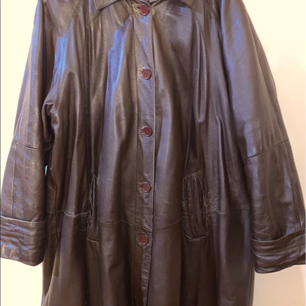 80s Vintage Leather Jacket